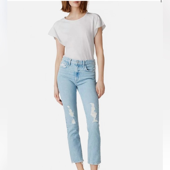 Joe's Jeans Denim - Joe's Light Blue Distressed jeans 32”